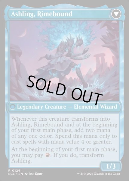 画像2: 【ENG】★Foil★再点火、アシュリング/凍炎縛り、アシュリング/Ashling, Rekindled/Ashling, Rimebound[MTG_ECL_0124_R] (2)