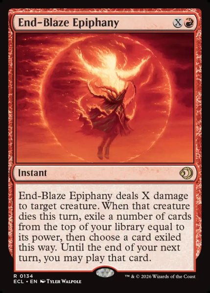 画像1: 【ENG】終炎の天啓/End-Blaze Epiphany [MTG_ECL_0134_R] (1)