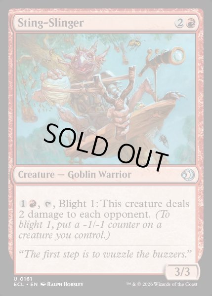 画像1: 【ENG】★Foil★投針手/Sting-Slinger [MTG_ECL_0161_U] (1)