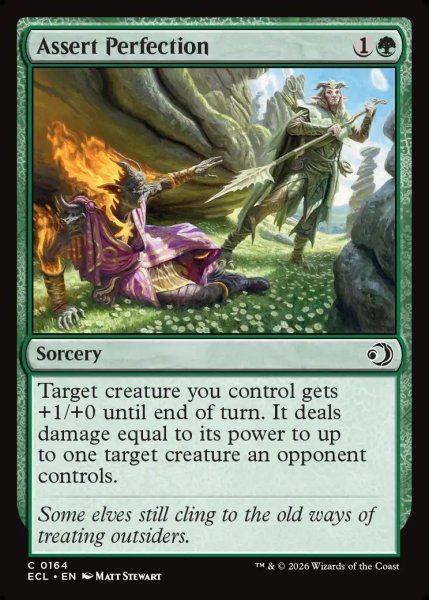画像1: 【ENG】完全の確立/Assert Perfection [MTG_ECL_0164_C] (1)