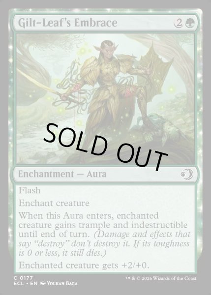 画像1: 【ENG】★Foil★光り葉の抱擁/Gilt-Leaf's Embrace [MTG_ECL_0177_C] (1)