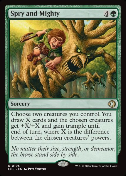 画像1: 【ENG】意気軒高/Spry and Mighty [MTG_ECL_0195_R] (1)