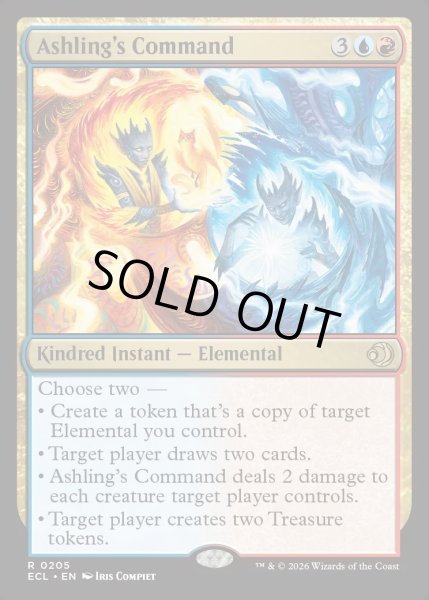 画像1: 【ENG】★Foil★アシュリングの命令/Ashling's Command [MTG_ECL_0205_R] (1)