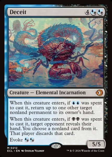 画像1: 【ENG】欺瞞/Deceit [MTG_ECL_0212_M] (1)