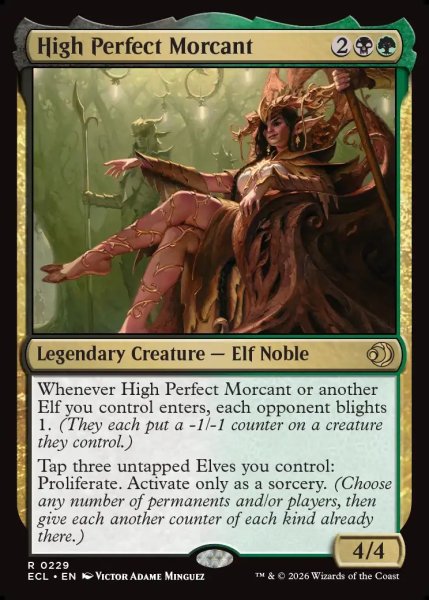 画像1: 【ENG】高位完全者、モーカント/High Perfect Morcant [MTG_ECL_0229_R] (1)