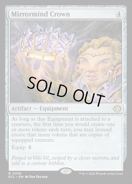 画像1: 【ENG】★Foil★鏡心の王冠/Mirrormind Crown [MTG_ECL_0258_R] (1)