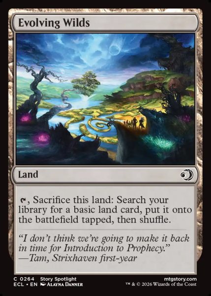 画像1: 【ENG】進化する未開地/Evolving Wilds [MTG_ECL_0264_C] (1)