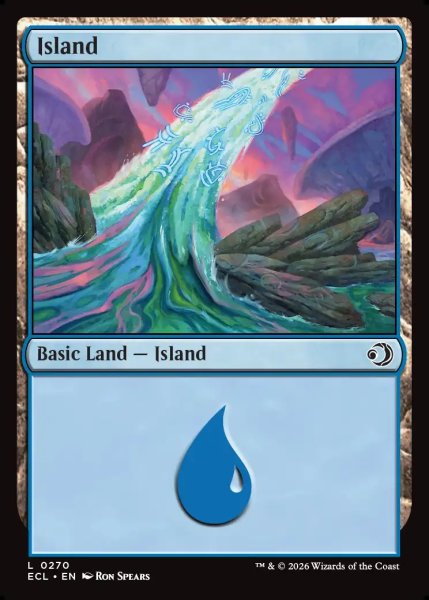画像1: 【ENG】島/Island [MTG_ECL_0270_C] (1)