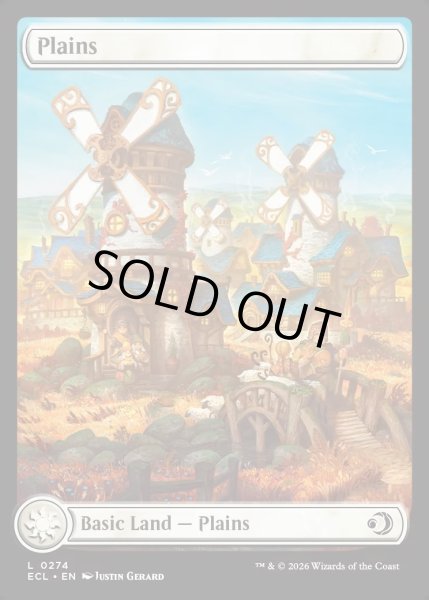 画像1: 【ENG】平地/Plains [MTG_ECL_0274_C] (1)