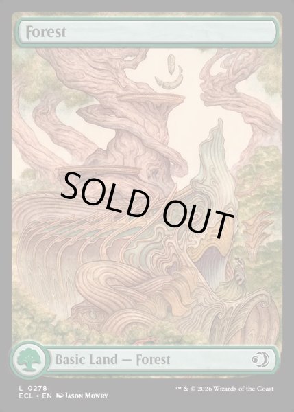 画像1: 【ENG】森/Forest [MTG_ECL_0278_C] (1)