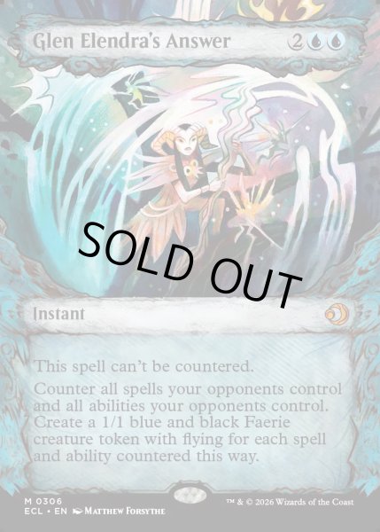 画像1: 【ENG】エレンドラ谷の応答/Glen Elendra's Answer [MTG_ECL_0306_M] (1)