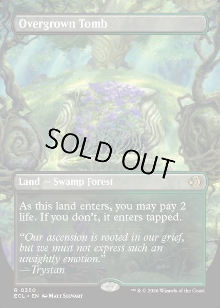 画像1: 【ENG】★Foil★草むした墓/Overgrown Tomb [MTG_ECL_0350_R] (1)