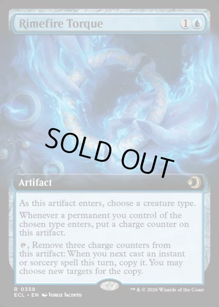 画像1: 【ENG】★Foil★凍炎の首飾り/Rimefire Torque [MTG_ECL_0358_R] (1)