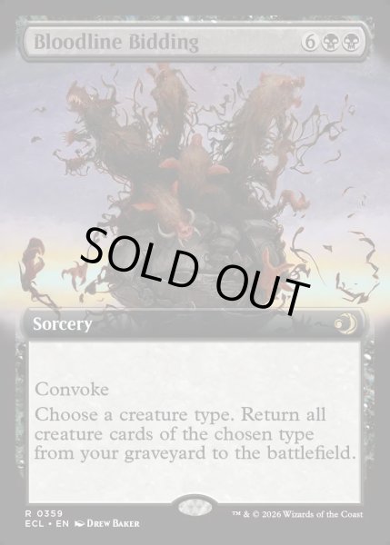 画像1: 【ENG】★Foil★血統の召集/Bloodline Bidding [MTG_ECL_0359_R] (1)