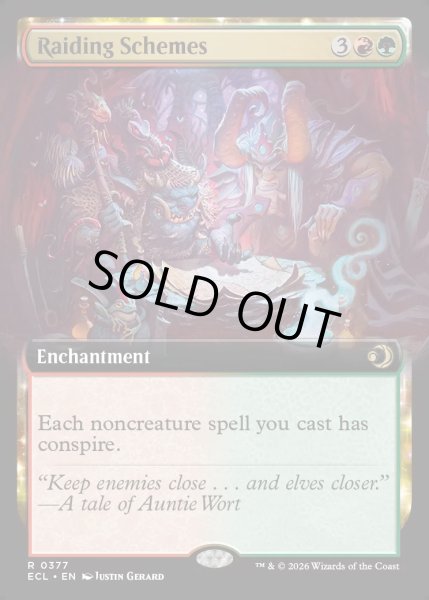 画像1: 【ENG】★Foil★略奪の企て/Raiding Schemes [MTG_ECL_0377_R] (1)