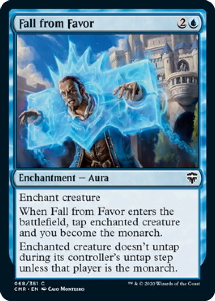 画像1: 【ENG】失墜/Fall from Favor[MTG_CMR_068C] (1)