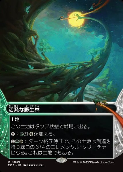 画像1: 【JPN】活発な野生林/Stirring Wildwood[MTG_EOS_0039_R] (1)