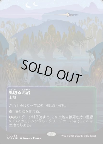 画像1: 【JPN】風切る泥沼/Hissing Quagmire[MTG_EOS_0064_R] (1)