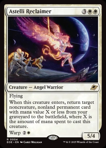 画像1: 【ENG】アステッリの回収者/Astelli Reclaimer[MTG_EOE_0004_R] (1)