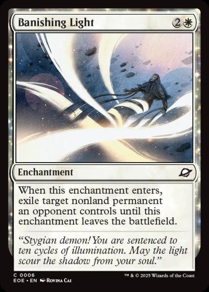 画像1: 【ENG】払拭の光/Banishing Light[MTG_EOE_0006_C] (1)