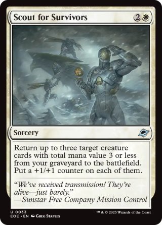 JPN】生存者探し/Scout for Survivors[MTG_EOE_0033_U
