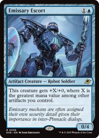 ENG】☆Foil☆ピナクルの特使/Pinnacle Emissary[MTG_EOE_0223_R