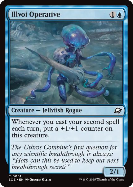 画像1: 【ENG】イルヴォイの諜報部員/Illvoi Operative[MTG_EOE_0061_C] (1)