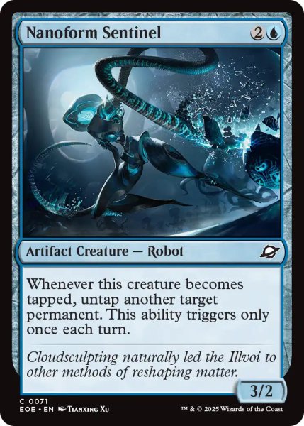 画像1: 【ENG】ナノフォームの歩哨/Nanoform Sentinel[MTG_EOE_0071_C] (1)