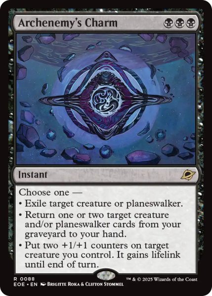 画像1: 【ENG】大反目者の魔除け/Archenemy's Charm[MTG_EOE_0088_R] (1)