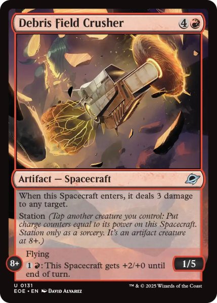 画像1: 【ENG】デブリ宙域の破砕船/Debris Field Crusher[MTG_EOE_0131_U] (1)