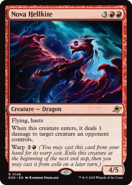 画像1: 【ENG】新星のヘルカイト/Nova Hellkite[MTG_EOE_0148_R] (1)
