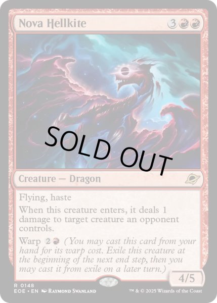画像1: 【ENG】★Foil★新星のヘルカイト/Nova Hellkite[MTG_EOE_0148_R] (1)