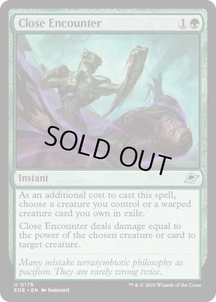 画像1: 【ENG】★Foil★接近遭遇/Close Encounter[MTG_EOE_0176_U] (1)