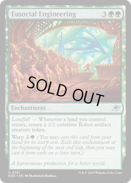 画像1: 【ENG】★Foil★真社会性工学/Eusocial Engineering[MTG_EOE_0181_U] (1)