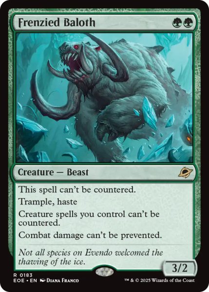 画像1: 【ENG】逆上したベイロス/Frenzied Baloth[MTG_EOE_0183_R] (1)