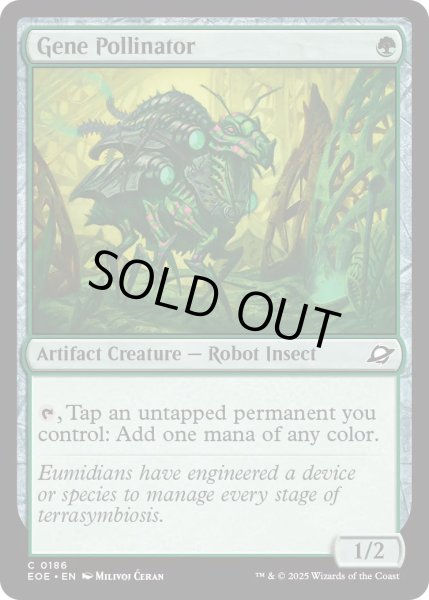 画像1: 【ENG】★Foil★遺伝子送粉機/Gene Pollinator[MTG_EOE_0186_C] (1)