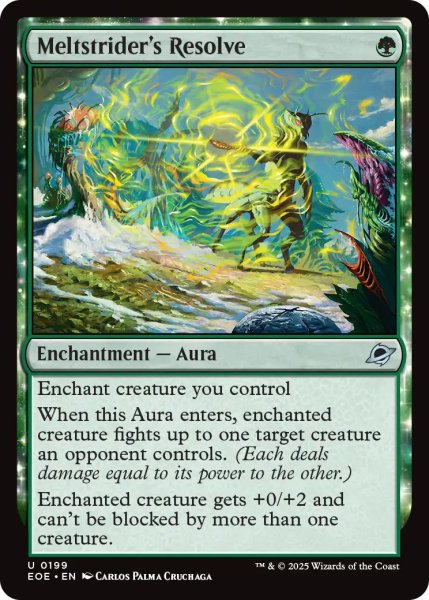 画像1: 【ENG】溶かし歩きの消散/Meltstrider's Resolve[MTG_EOE_0199_U] (1)