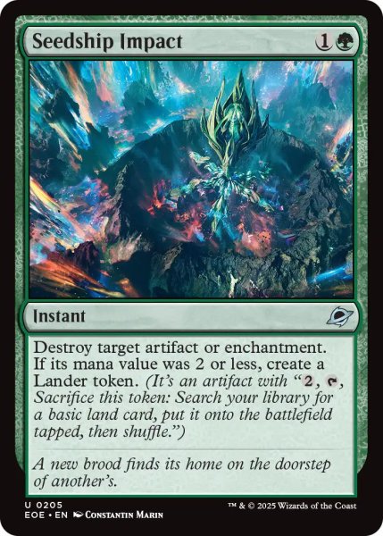 画像1: 【ENG】シードシップの衝突/Seedship Impact[MTG_EOE_0205_U] (1)