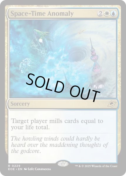 画像1: 【ENG】★Foil★時空不調和/Space-Time Anomaly[MTG_EOE_0229_R] (1)