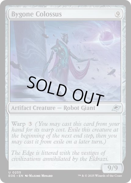 画像1: 【ENG】★Foil★過ぎ去りし巨像/Bygone Colossus[MTG_EOE_0235_U] (1)
