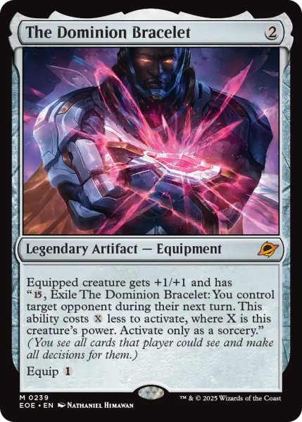 画像1: 【ENG】統制の腕輪/The Dominion Bracelet[MTG_EOE_0239_M] (1)