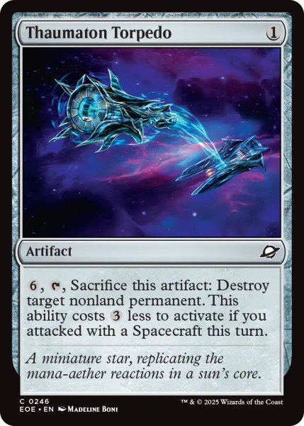 画像1: 【ENG】奇跡学式魚雷/Thaumaton Torpedo[MTG_EOE_0246_C] (1)