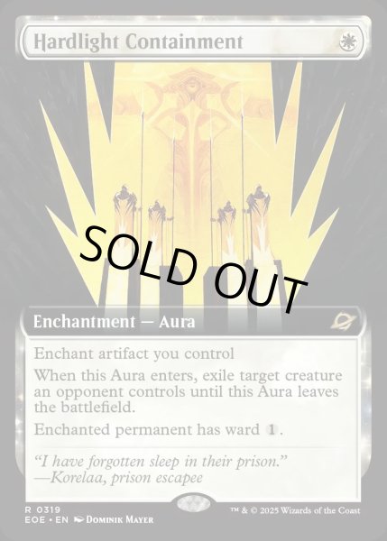画像1: 【ENG】★Foil★■拡張アート■堅光牢への封じ込め/Hardlight Containment[MTG_EOE_0319_R] (1)