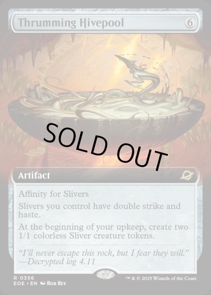 画像1: 【ENG】■拡張アート■かき鳴らす巣槽/Thrumming Hivepool[MTG_EOE_0356_R] (1)