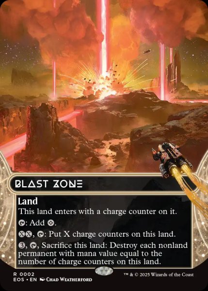 画像1: 【ENG】爆発域/Blast Zone[MTG_EOS_0002_R] (1)