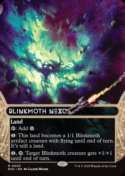 画像1: 【ENG】ちらつき蛾の生息地/Blinkmoth Nexus[MTG_EOS_0003_R] (1)