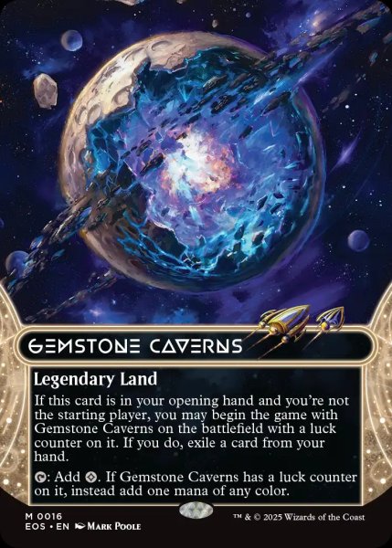 画像1: 【ENG】宝石の洞窟/Gemstone Caverns[MTG_EOS_0016_M] (1)