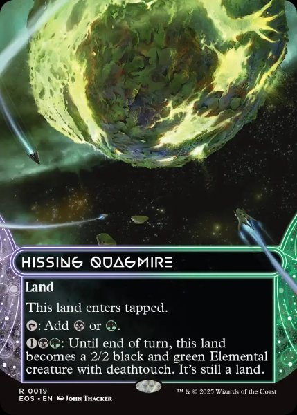 画像1: 【ENG】風切る泥沼/Hissing Quagmire[MTG_EOS_0019_R] (1)