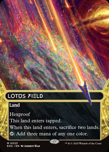 画像1: 【ENG】睡蓮の原野/Lotus Field[MTG_EOS_0023_M] (1)