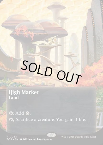 画像1: 【ENG】高級市場/High Market[MTG_EOS_0063_R] (1)